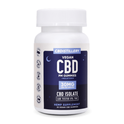 CBDistillery Night-time CBD Gummies gummy bears vegan coupon discount code for sale online isolate