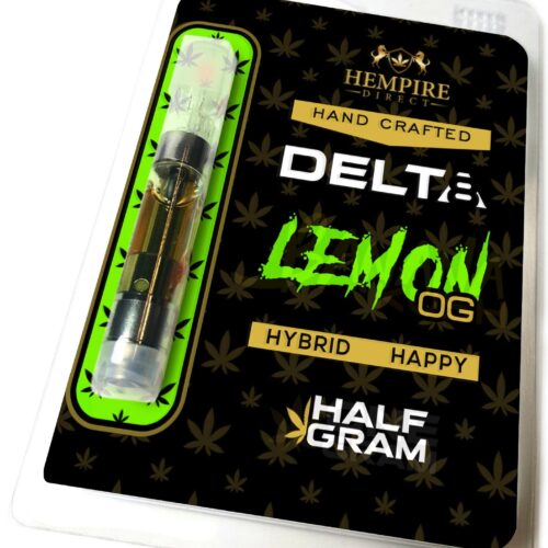 Delta 8 THC Vape Cartridge - Lemon OG - Hempire Direct