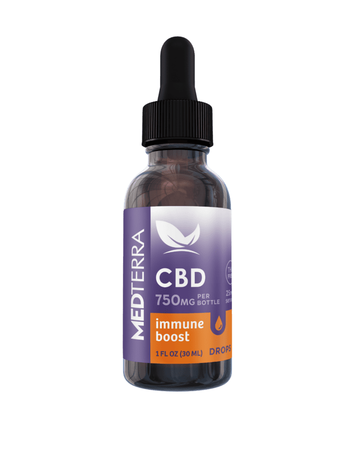 Medterra CBD Immune Booster 750mg Support Supplement