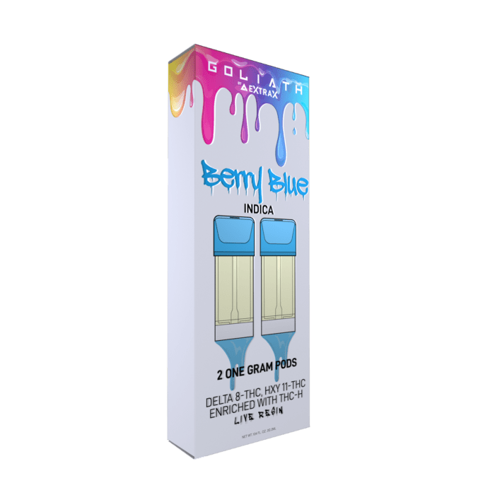 11 HXY THC Vape Pods (2-Pack) - Delta Extrax