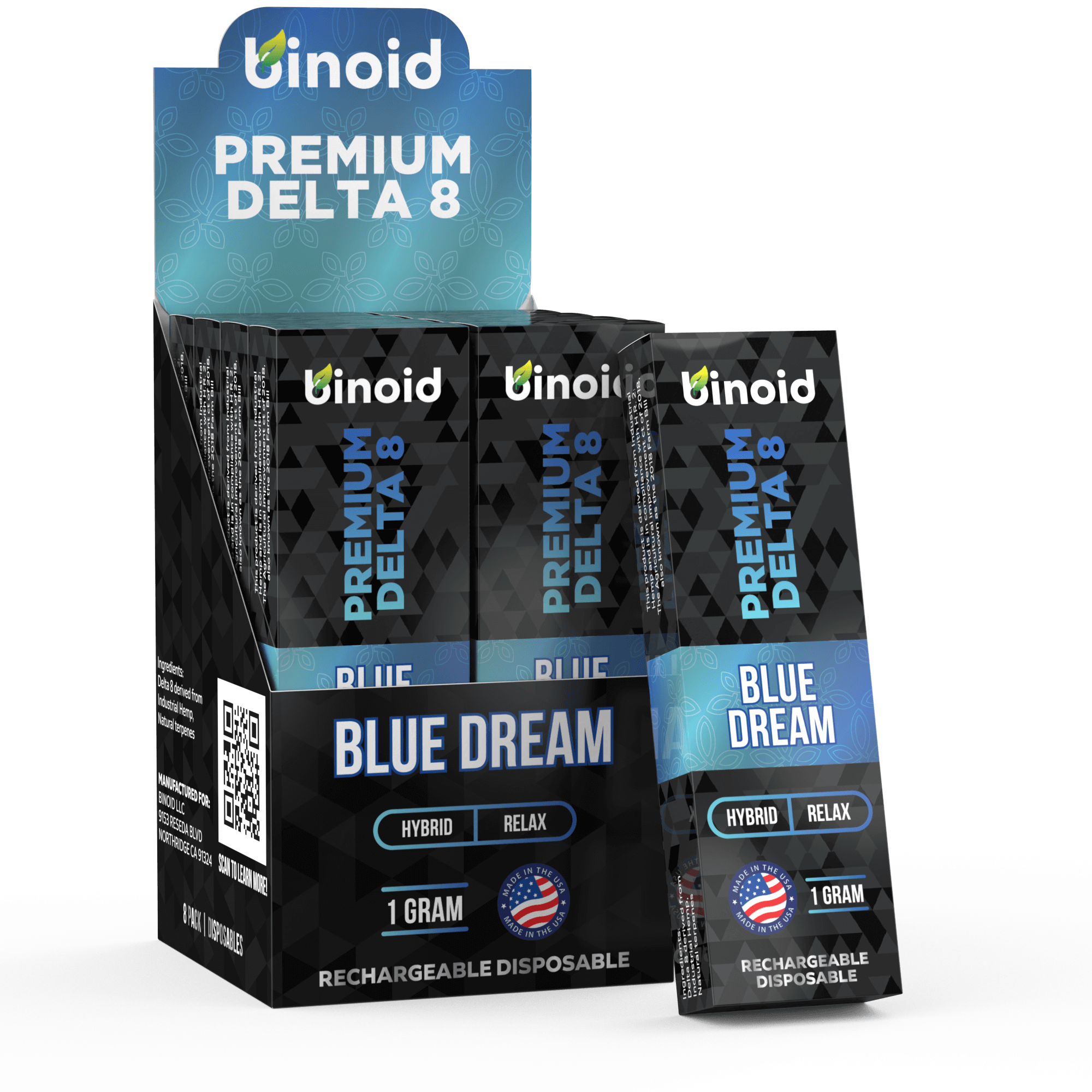 Delta 8 Disposables Strongest Hybrid Bulk Wholesale Distro Case