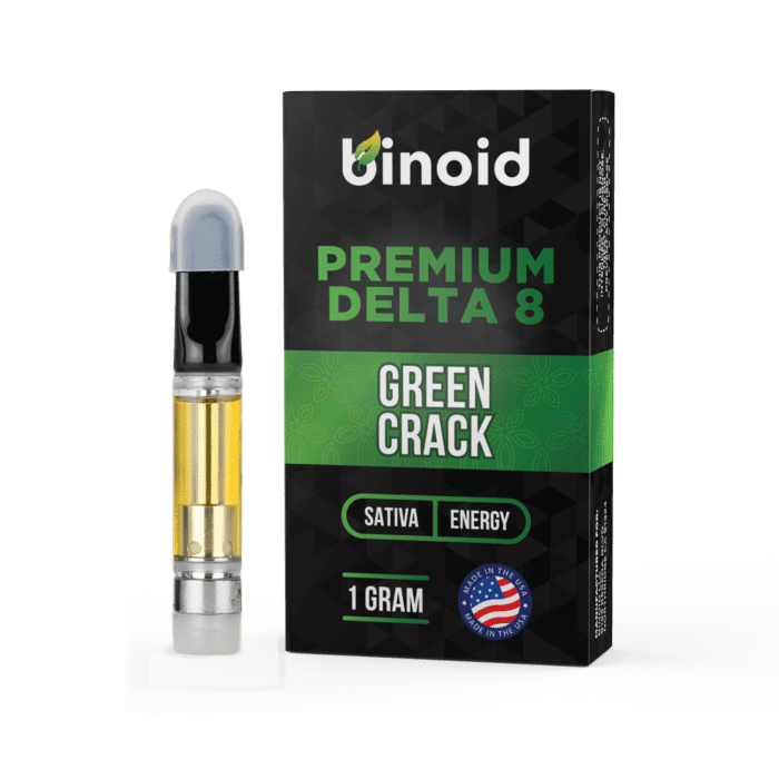 Delta 8 THC Vape Cartridge - Green Crack