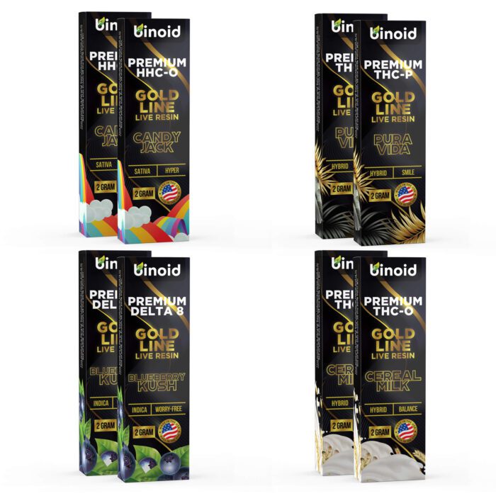 Live Resin Disposable Vapes 2 Gram - Bundle