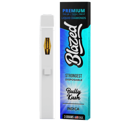 blazed bully kush 3Gram Disposable Blazed THCA Wholesale Display Box Buy