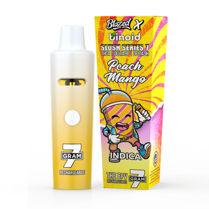 Slush Series Peach Mango 7 Gram Review Take Work Online Best Brand Price Get Near Me Lowest Coupon Discount Store Shop Vapes Carts Online Binoid