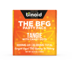 Tangie Largest Legal THC Gummy History BFG 3000mg Delta 9 THC 20000 Cannabinioids Blueberry Delight Binoid